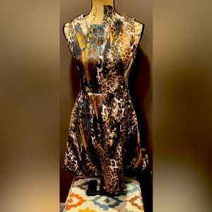 Jennifer Lopez Leopard Print Dress